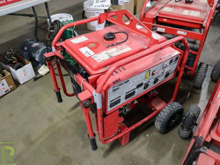 MQ Power GA6HR Generator, Honda Gas Engine (Pull Cord Broken, Bad