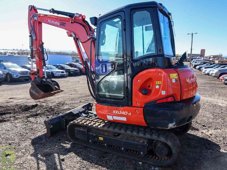 2020 Kubota KX0404 Mini Excavator Roller Auctions