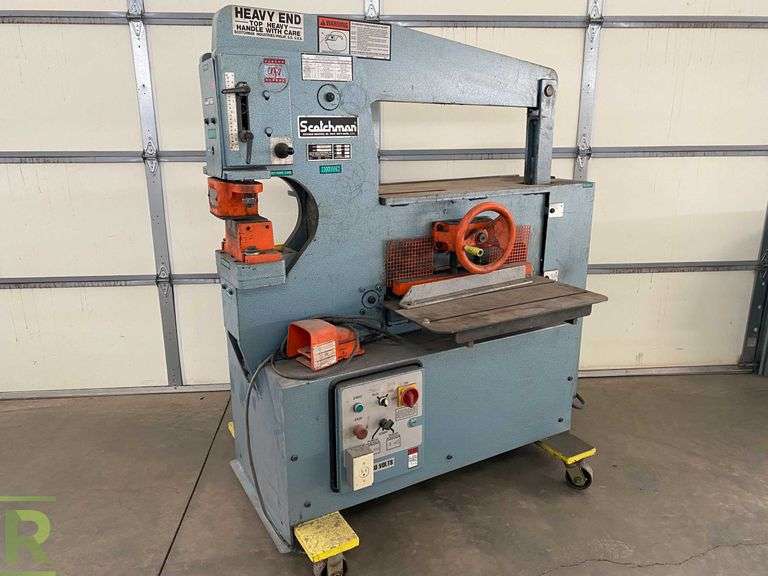 Scotchman 650924M Ironworker, 65Ton, 3ph, 460V Roller Auctions