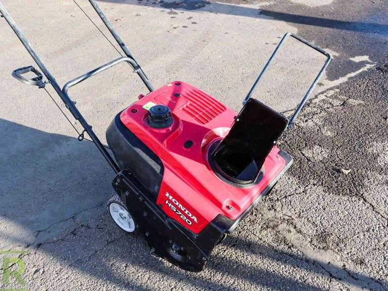 Honda HS720 Single Stage Snowblower, Gas Roller Auctions