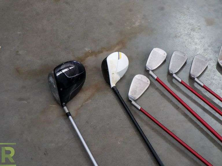 Ping Golf Clubs and Bag Roller Auctions