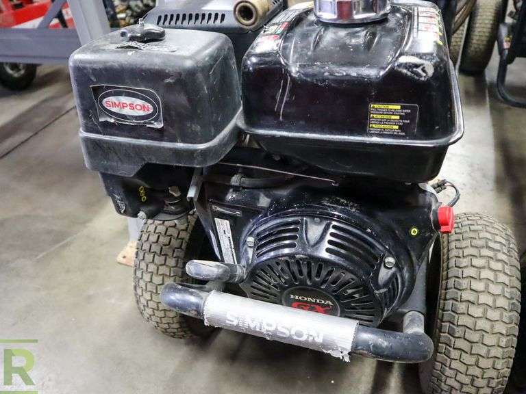 Simpson Pressure Washer, Honda Gas Engine Roller Auctions