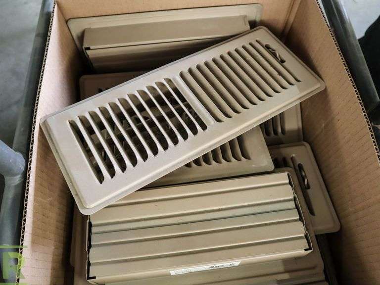 Box of A/C Register Covers Roller Auctions