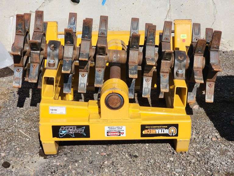 Ultramech Arctic Shark S52 Roadway Ice Removal Attachment To Fit Skid Steer Loader - Roller Auctions