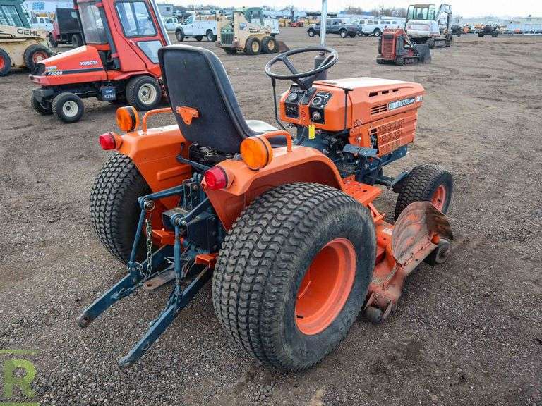 Kubota B7200 4WD Tractor Roller Auctions