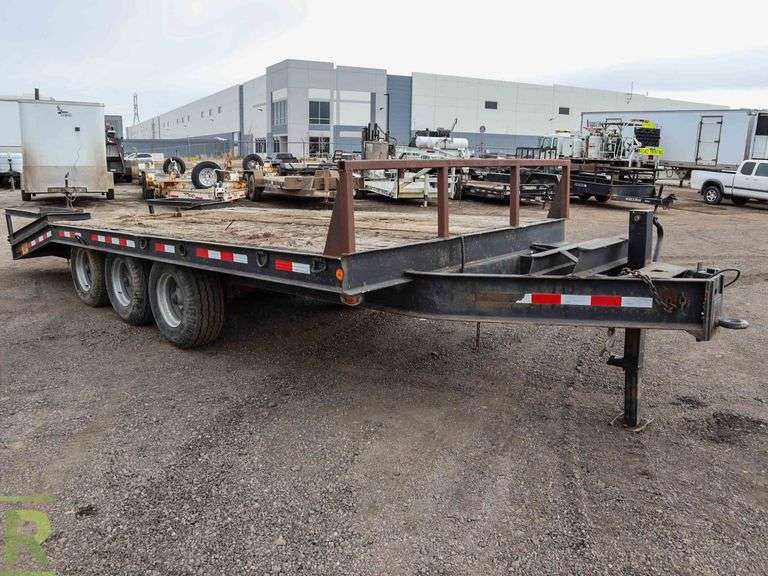 1972 TRLL TriAxle Equipment Trailer Roller Auctions