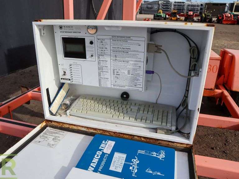 2008 Wanco WTLMB Towable Message Board Roller Auctions