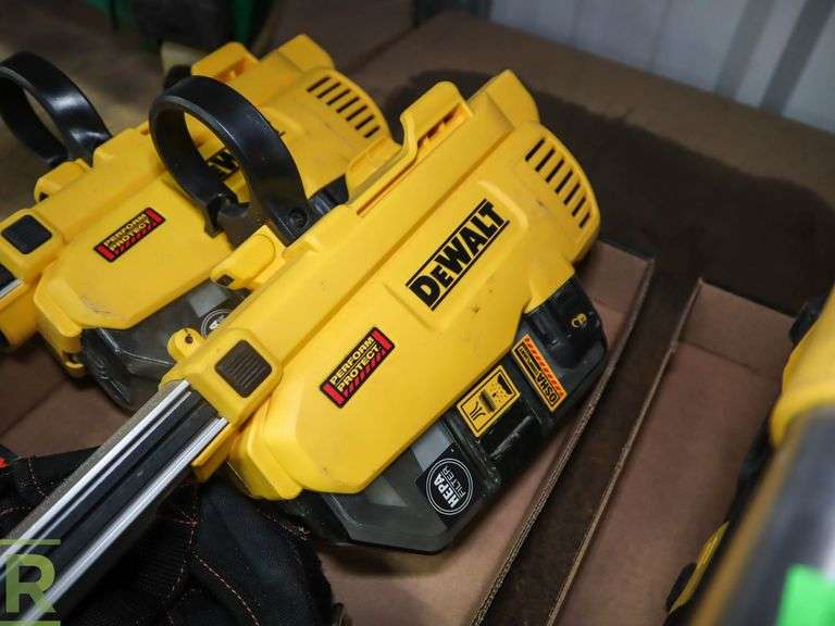 (2) DeWalt DWH205DH Cordless Dust Extraction System (No Batteries, No