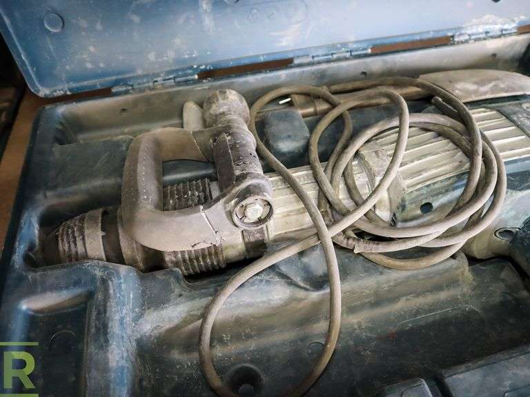 Bosch Roto Hammer With Case Roller Auctions