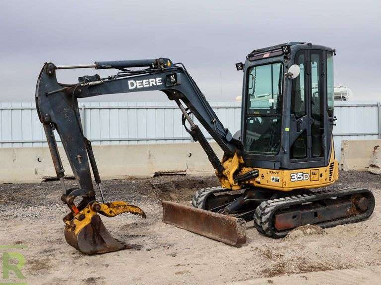 2006 John Deere 35D Mini Excavator Roller Auctions