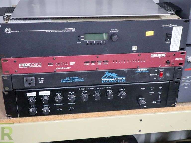Tape Decks, Amplifier, Mixer, Filter And Power Center Roller Auctions