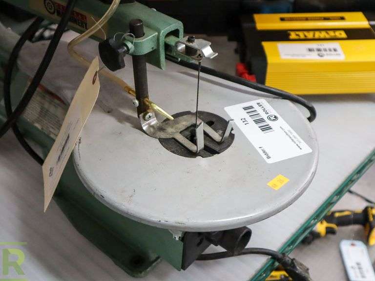 Central Machinery 16" Variable Speed Scroll Saw Roller Auctions