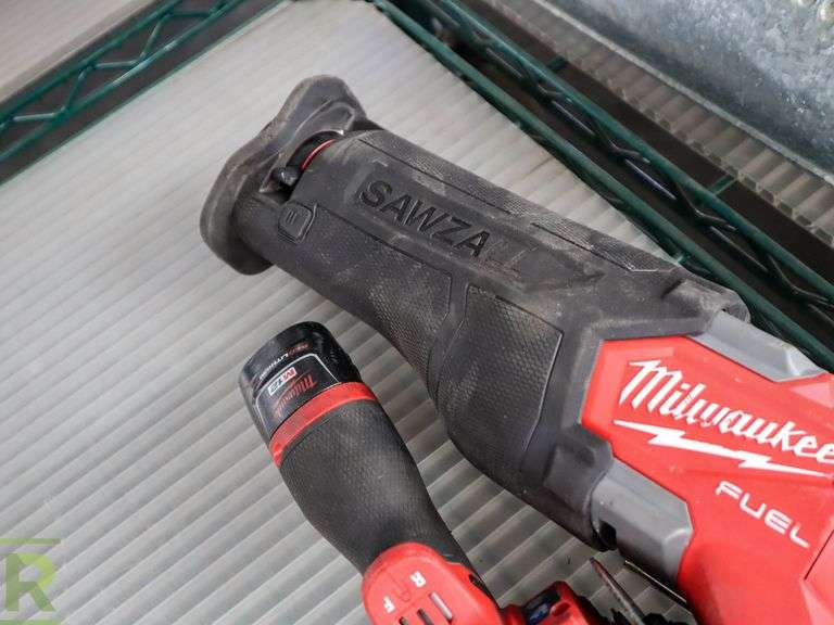 Milwaukee 282120 18V Cordless Sawzall and 252220 12V Cordless Cut Off