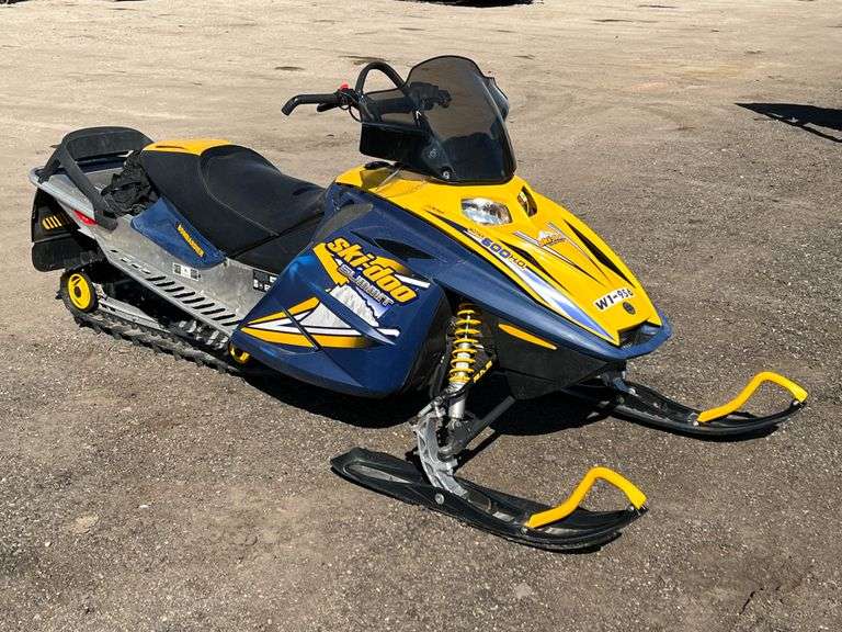 2005 SkiDoo Summit Adrenaline 600 HO Snowmobile Roller Auctions