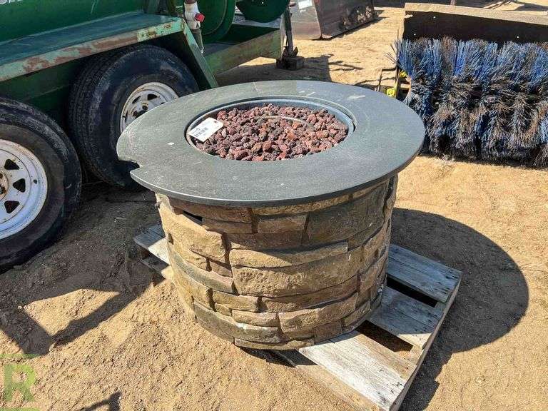 3' Fire Pit, Propane Roller Auctions