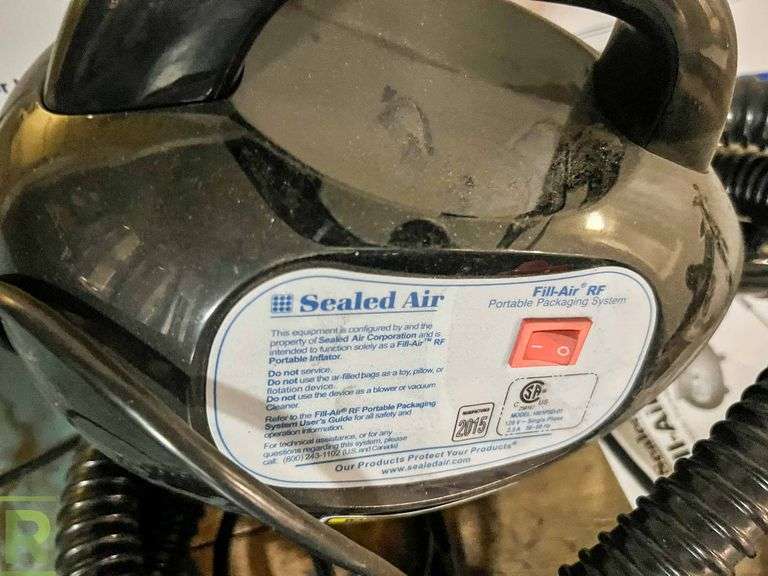 Sealed Air FillAir RF Portable Packaging System Roller Auctions