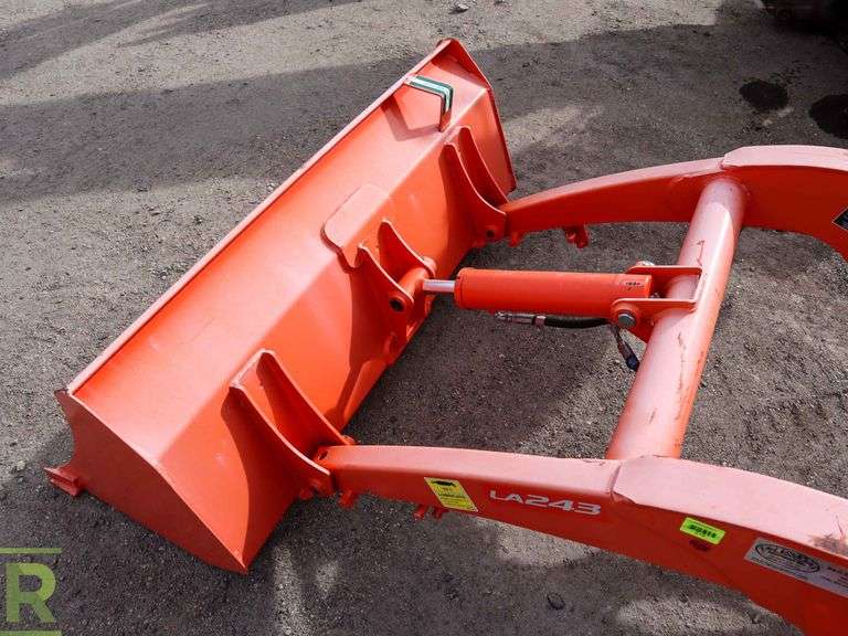 Kubota LA243 Loader Attachment, 47" Bucket Roller Auctions