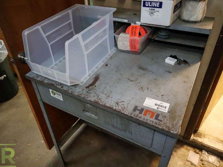 Uline Shipping Station on Casters - Roller Auctions