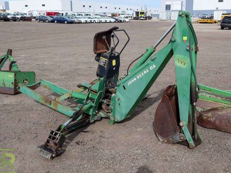 John Deere 8A Backhoe Attachment Roller Auctions