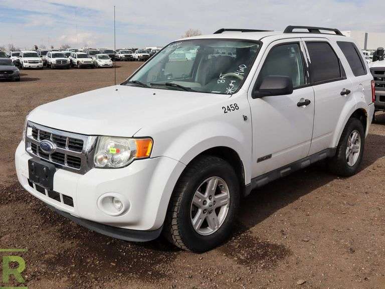 2008 Ford Escape Hybrid 4WD SUV Roller Auctions