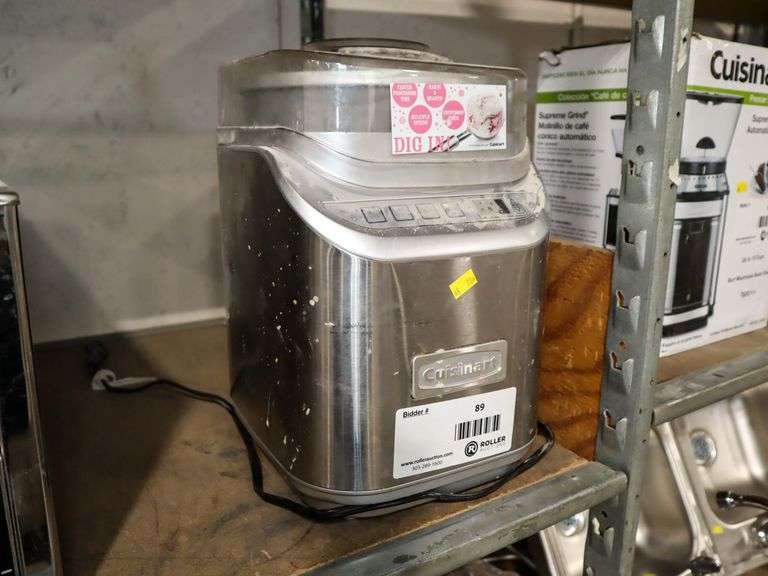 Cuisinart Ice70 Ice Cream Maker Roller Auctions