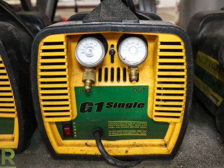 Appion G1 Single Refrigerant Recovery System Roller Auctions