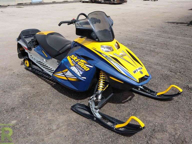 2005 SkiDoo Summit Adrenaline 600 HO Snowmobile Roller Auctions