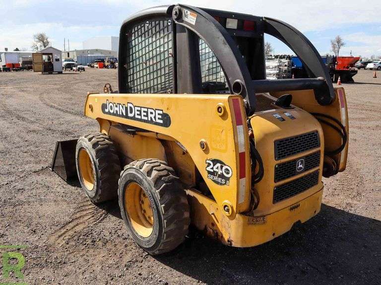 John Deere 240 Skid Steer Loader Roller Auctions