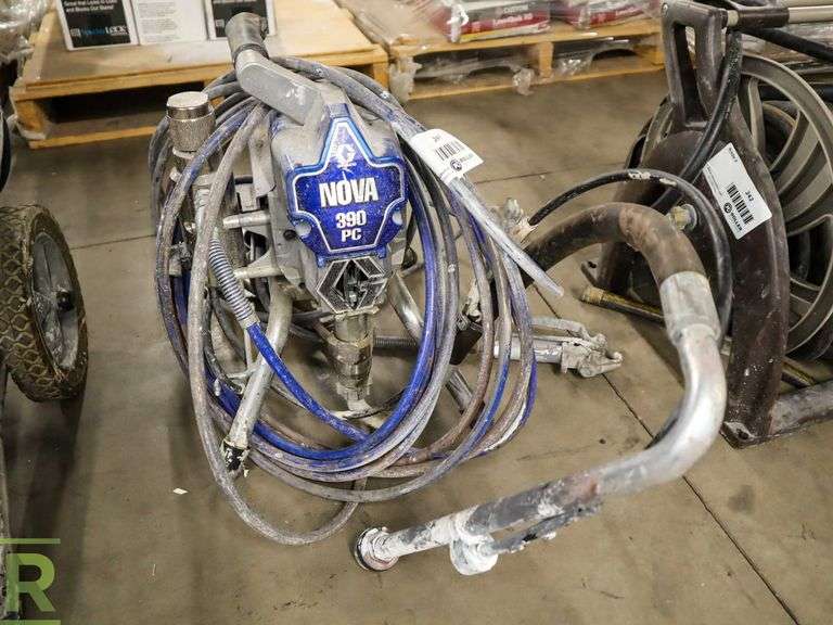 Nova 390 PC Paint Sprayer Roller Auctions