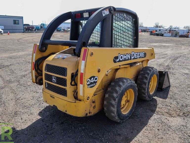 John Deere 240 Skid Steer Loader Roller Auctions