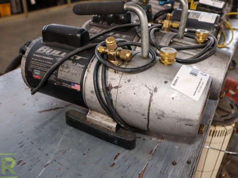 (2) Yellow Jacket 93600 Vacuum Pump Roller Auctions