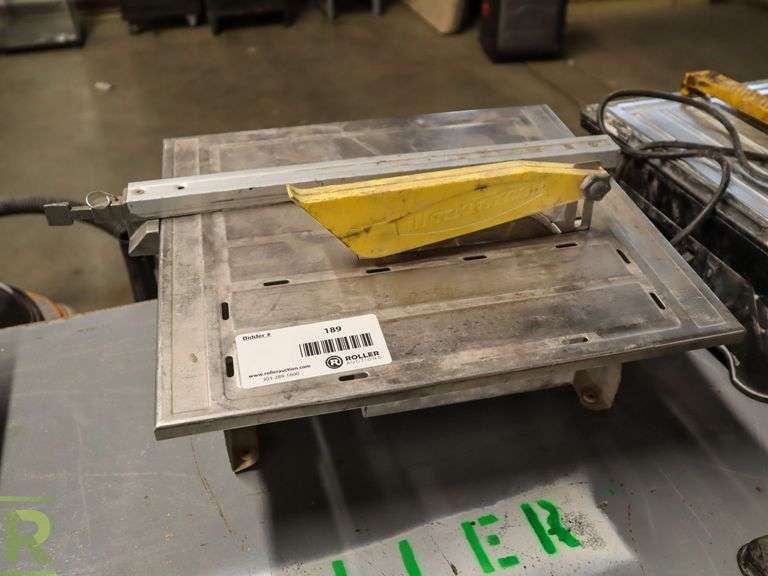 Workforce THD550 Tile Cutter Roller Auctions