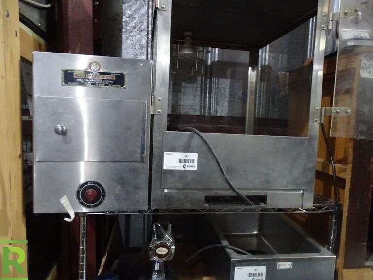 Cretors T2000 Popcorn Machine And Rockford Hot Oven Roller Auctions