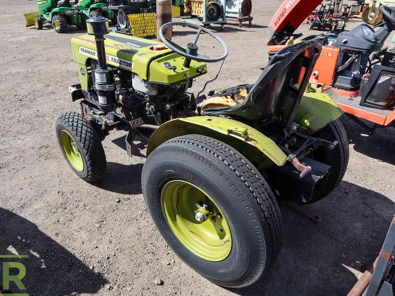 Yanmar YM155D 4WD Tractor Roller Auctions