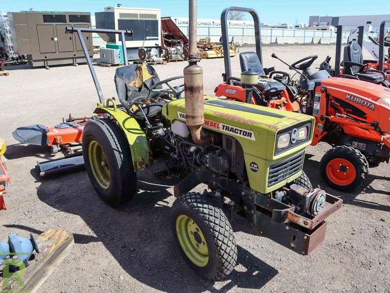 Yanmar YM155D 4WD Tractor Roller Auctions