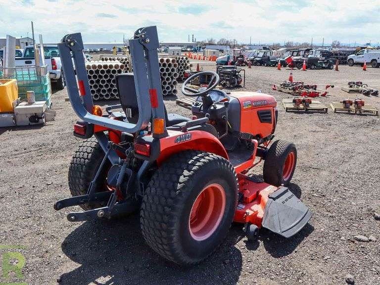 Kubota B2620 4WD Tractor Roller Auctions