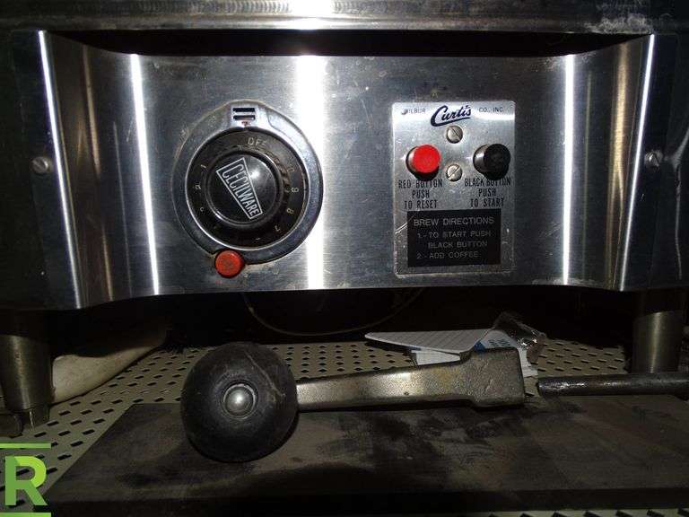 Curtis Cecilware FD4A Electric Brewer Roller Auctions