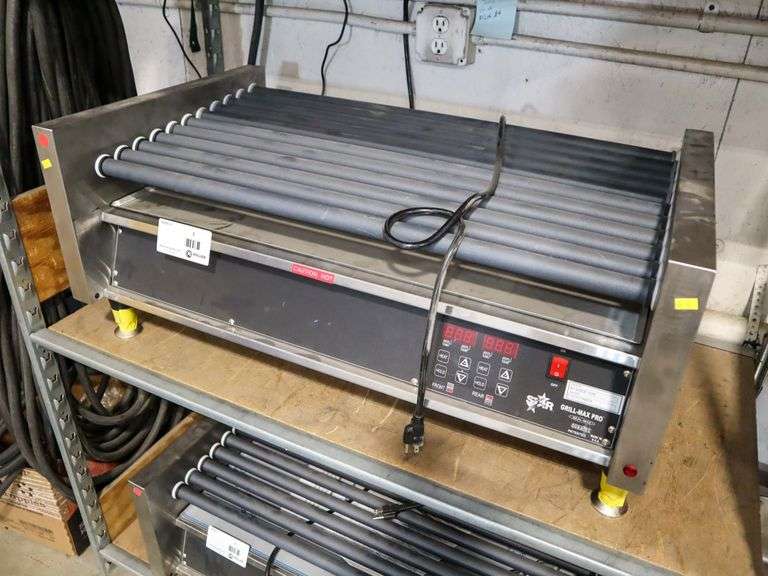 New Star 8A505CE120V Grill Max Pro Hot Dog Roller Roller Auctions