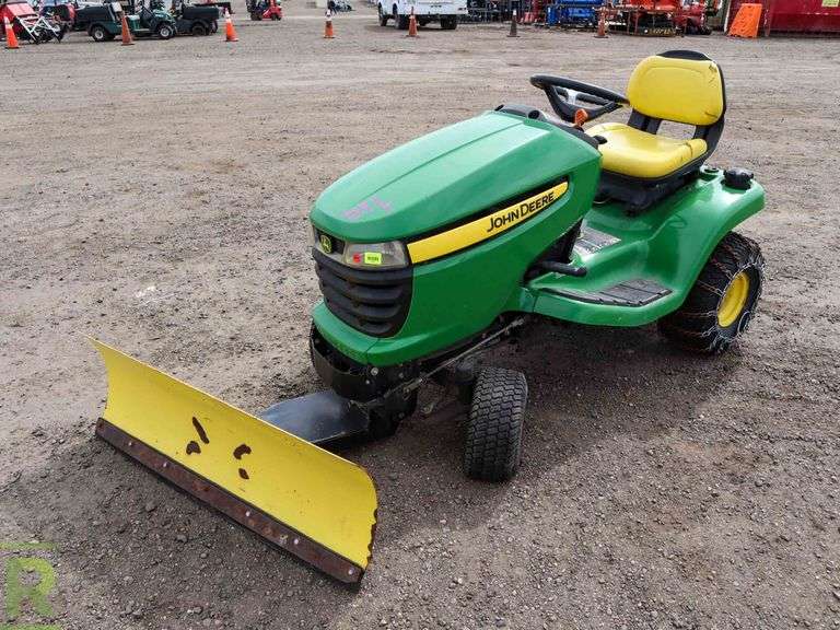 John Deere X300 RWD Tractor Roller Auctions