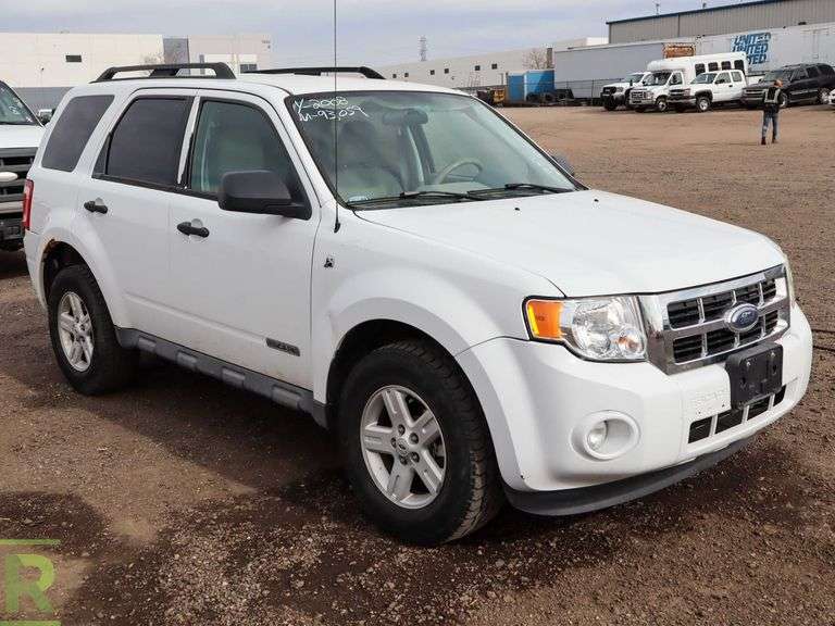 2008 Ford Escape Hybrid 4WD SUV Roller Auctions
