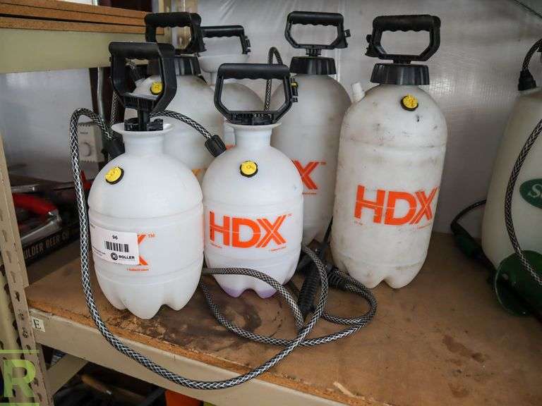 (6) HDX Pump Sprayers Roller Auctions