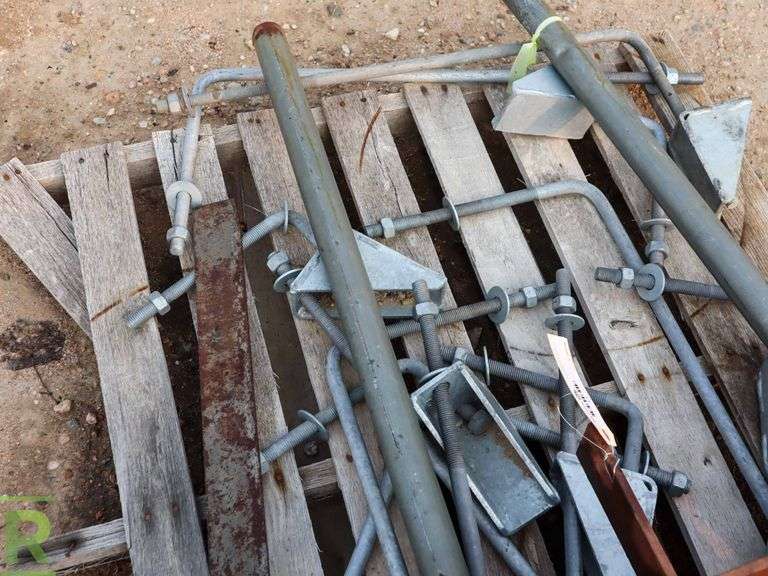 Trench Box Ladder, Flared End Section Galvanized Tie Units Roller