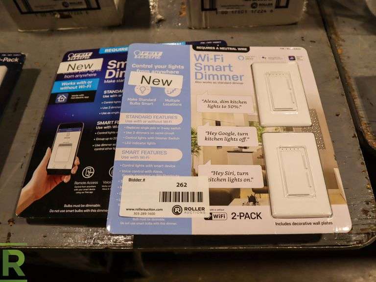 (2) Feit Electric WiFi Smart Dimmer (also works as a standard dimmer