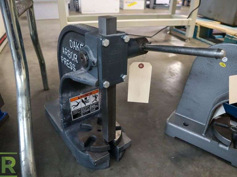 Dake Arbor Press, No. 0 Roller Auctions