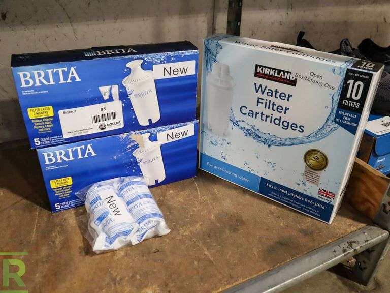 (12) Brita Standard Replacement Filters, Works in all Brita Systems