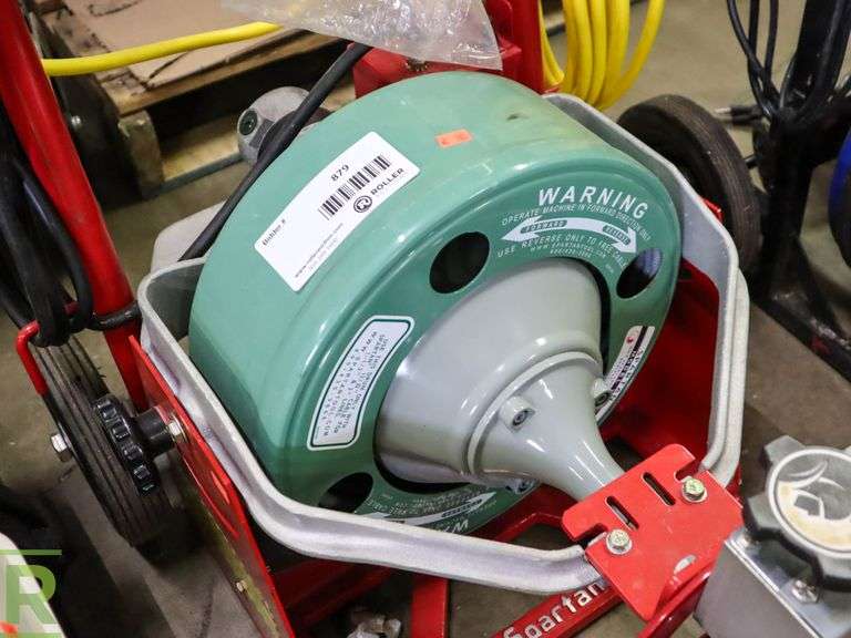 Spartan 100 Drain Cleaner Roller Auctions