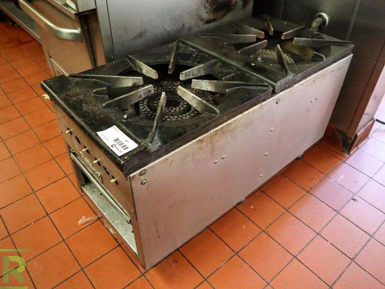 Imperial 2Burner Stock Pot Range, Gas Roller Auctions