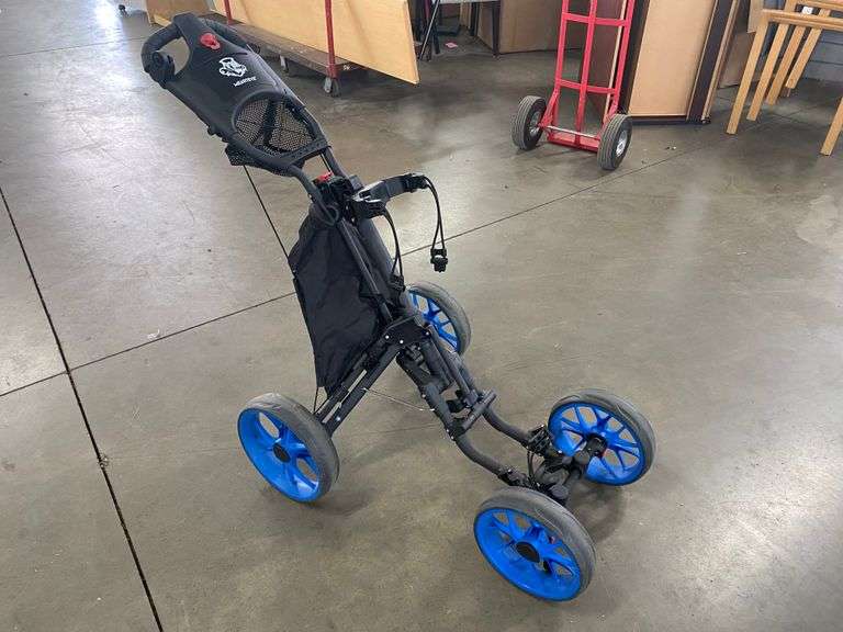 Mearteve Golf Bag Cart With Carrying Case Roller Auctions