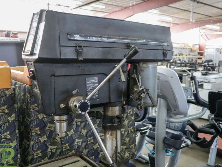 Dayton Tradesman 3Z918A Drill Press, 16 1/2", 6Spead, 1/2" Chuck