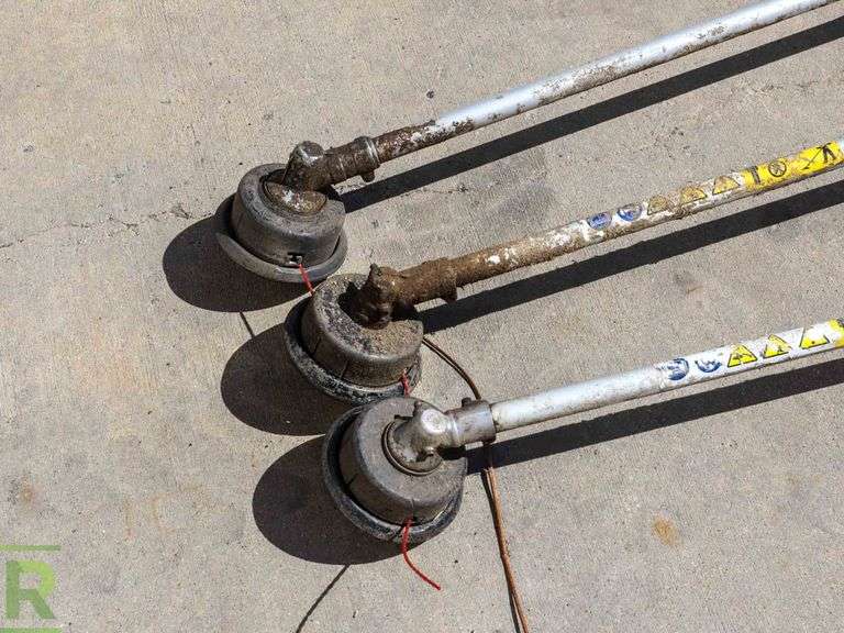 (2) Redmax EXZ2460SPH Line Trimmers and Redmax EXZ260S Line Trimmer